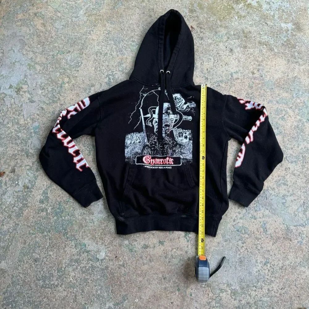 RARE Gnarcotic Street Addict Graphic Hoodie